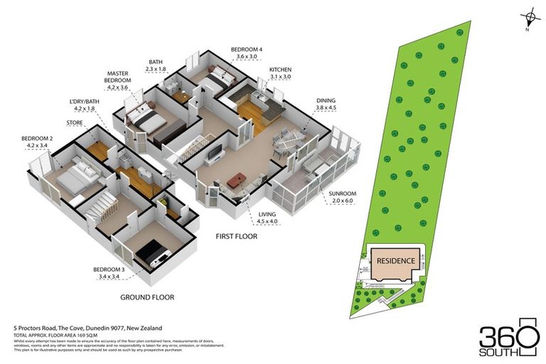 Photo of property in 5 Proctors Road, The Cove, Dunedin, 9077