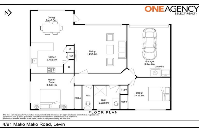 Photo of property in Trackside Villas, 4/91 Mako Mako Road, Levin, 5510