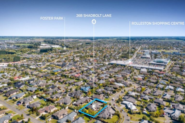 Photo of property in 26 Shadbolt Lane, Rolleston, 7614