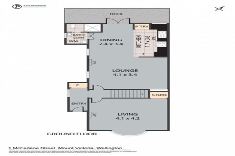 Photo of property in 1 Mcfarlane Street, Mount Victoria, Wellington, 6011