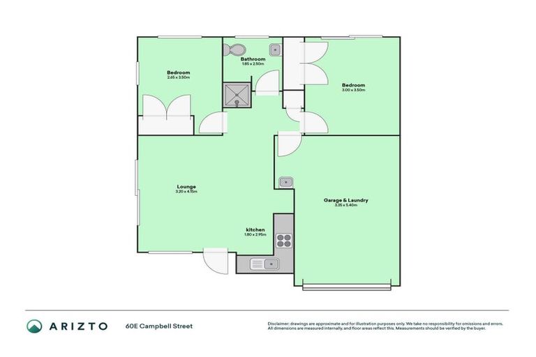 Photo of property in 60e Campbell Street, Frankton, Hamilton, 3204