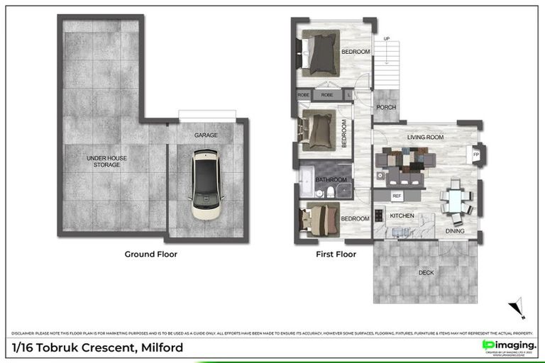 Photo of property in 1/16 Tobruk Crescent, Milford, Auckland, 0620