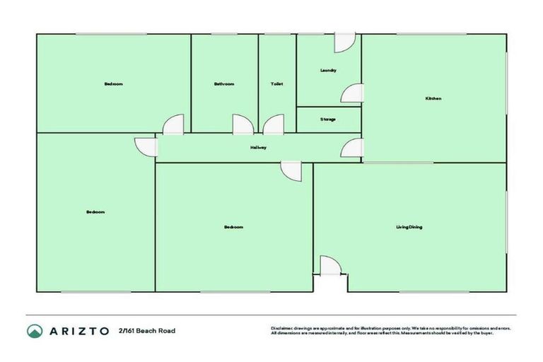 Photo of property in 2/161 Beach Road, North New Brighton, Christchurch, 8083