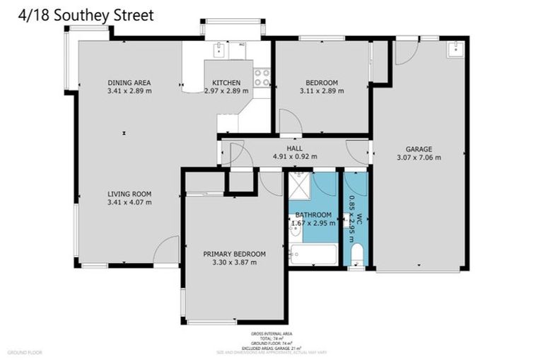 Photo of property in 4/18 Southey Street, Sydenham, Christchurch, 8023