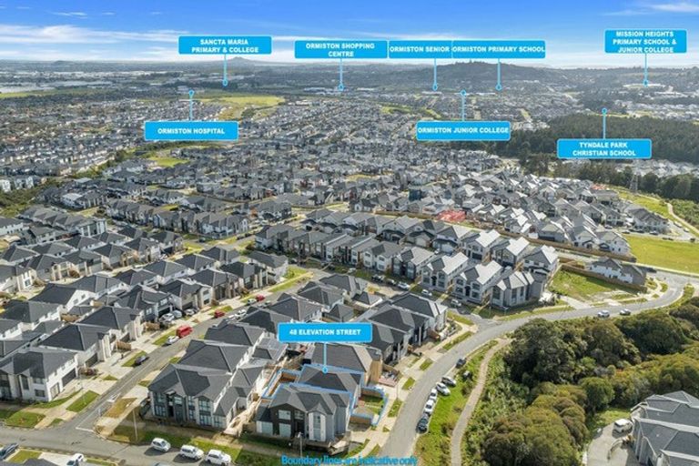 Photo of property in 48 Elevation Street, Flat Bush, Auckland, 2019