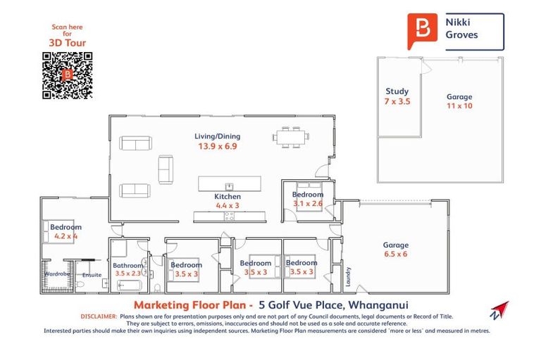 Photo of property in 5 Golf Vue Place, Castlecliff, Whanganui, 4501