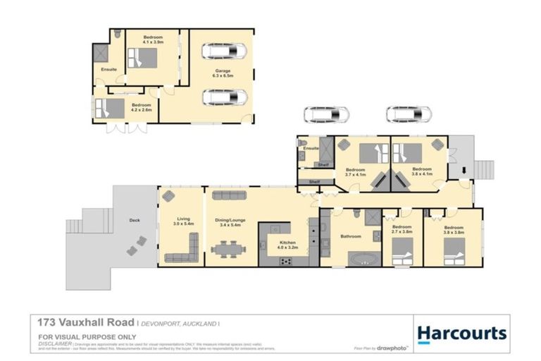 Photo of property in 173 Vauxhall Road, Narrow Neck, Auckland, 0624