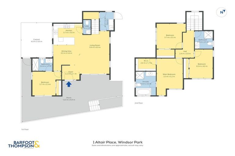 Photo of property in 1b Altair Place, Windsor Park, Auckland, 0632