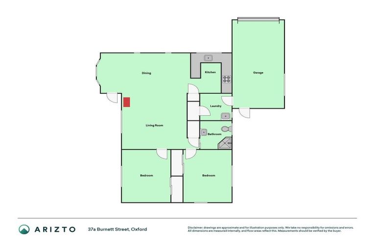 Photo of property in 37a Burnett Street, Oxford, 7430