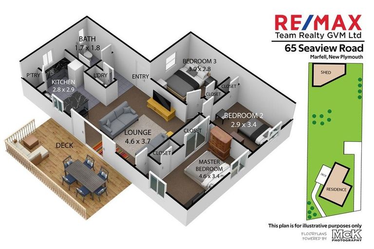 Photo of property in 65 Seaview Road, Marfell, New Plymouth, 4310