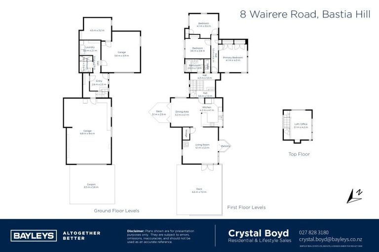 Photo of property in 8 Wairere Road, Bastia Hill, Whanganui, 4500