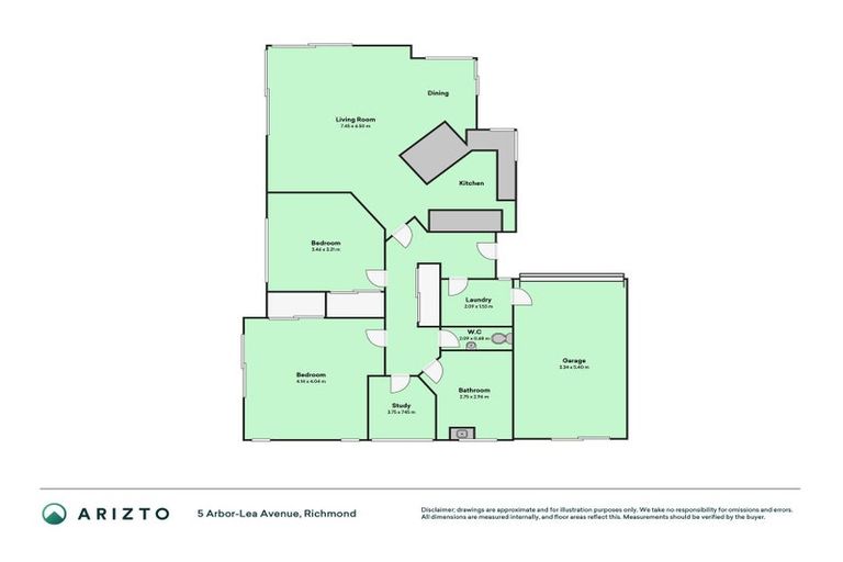 Photo of property in 5 Arbor-lea Avenue, Richmond, 7020