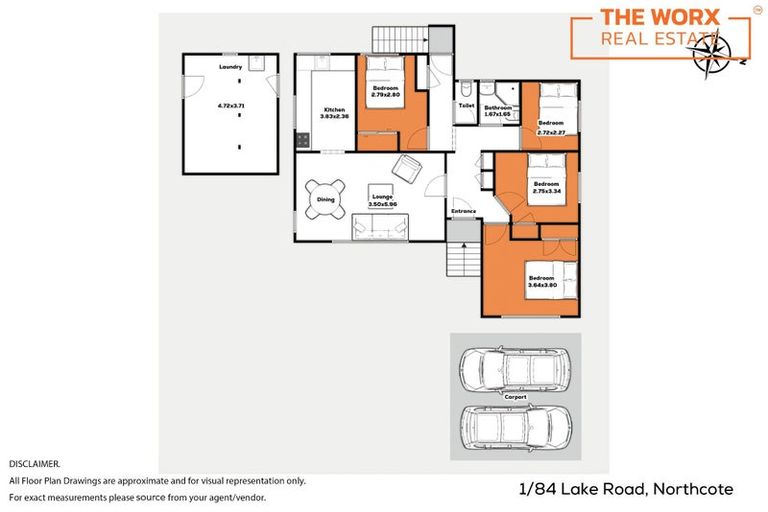 Photo of property in 1/84 Lake Road, Northcote, Auckland, 0627