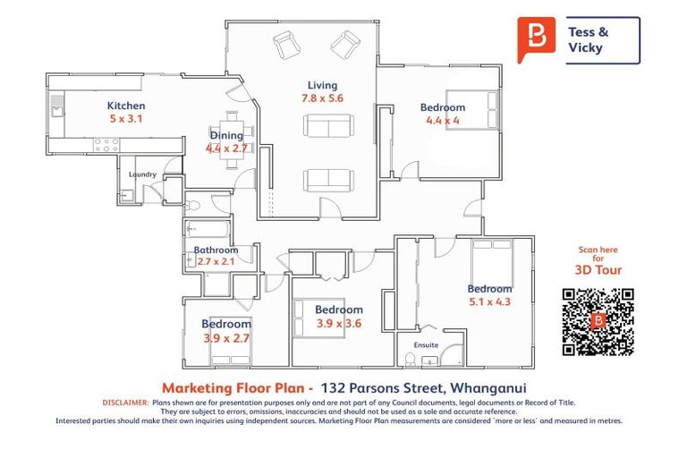 Photo of property in 132 Parsons Street, Springvale, Whanganui, 4501
