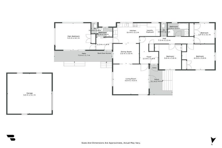 Photo of property in 44 Hutton Street, Otahuhu, Auckland, 1062