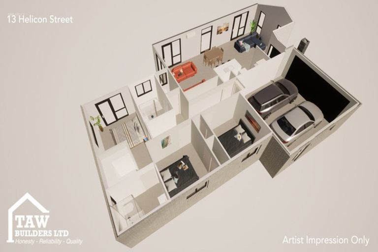 Photo of property in 13 Helicon Street, Pegasus, 7612