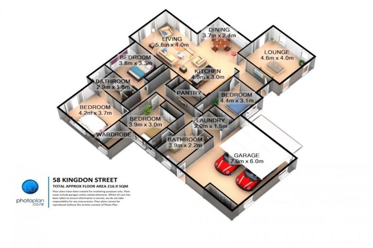 Photo of property in 58 Kingdon Street, Leamington, Cambridge, 3432