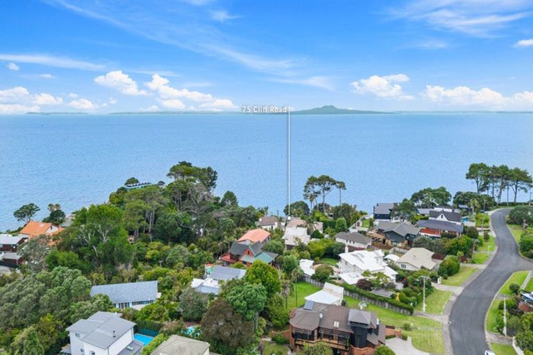 Photo of property in 75 Cliff Road, Torbay, Auckland, 0630