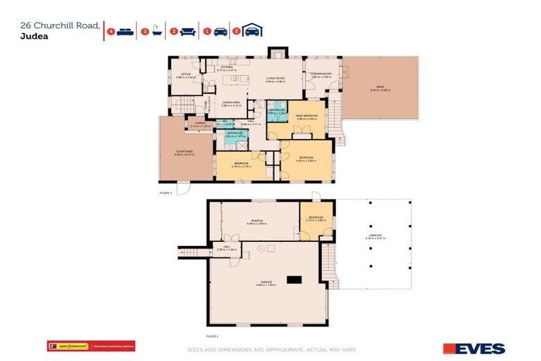 Photo of property in 26a Churchill Road, Judea, Tauranga, 3110