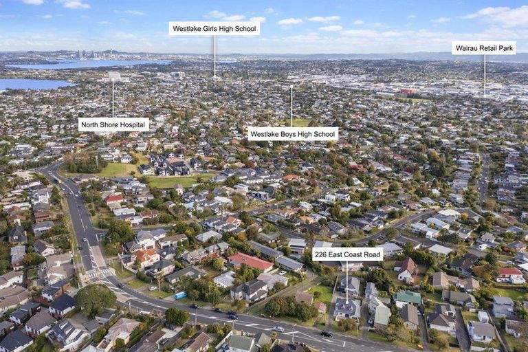 Photo of property in 226 East Coast Road, Forrest Hill, Auckland, 0620