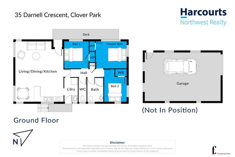 Photo of property in 35 Darnell Crescent, Clover Park, Auckland, 2019