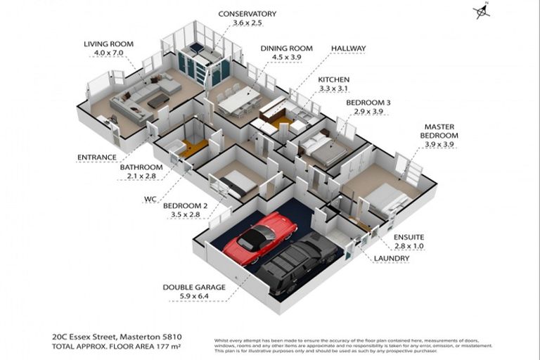Photo of property in 20c Essex Street, Masterton, 5810
