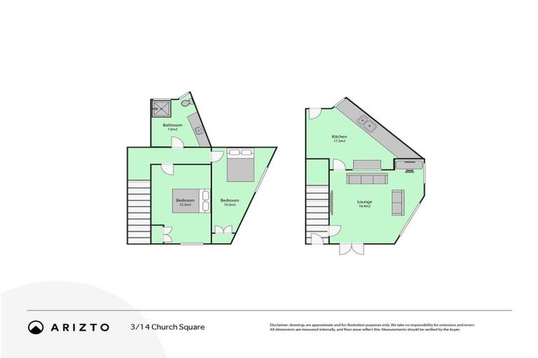 Photo of property in 3/14 Church Square, Addington, Christchurch, 8024