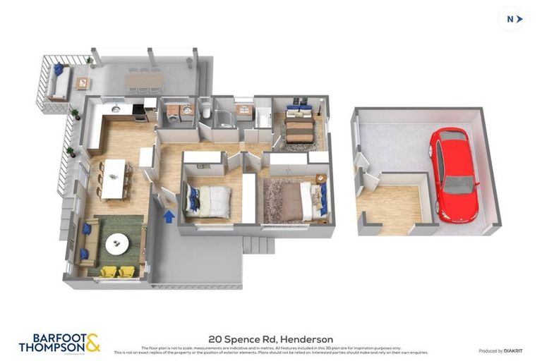 Photo of property in 20 Spence Road, Henderson, Auckland, 0612