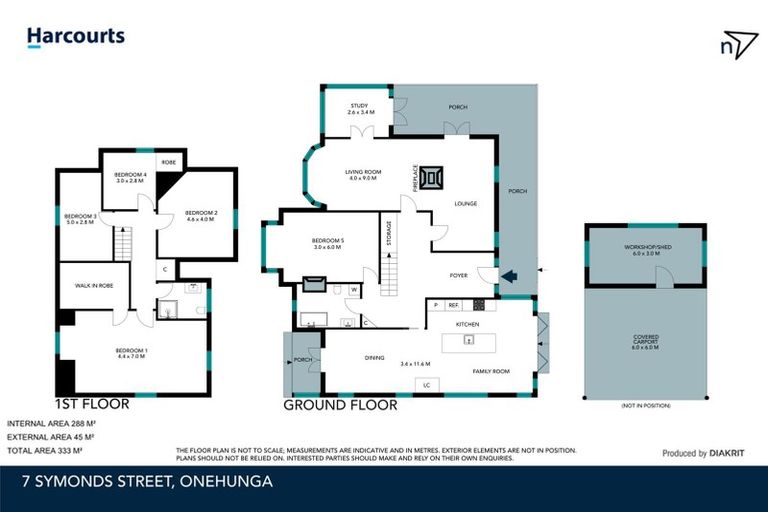 Photo of property in 7 Symonds Street, Onehunga, Auckland, 1061