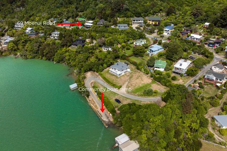 Photo of property in 69 Moenui Road, Havelock, Picton, 7281