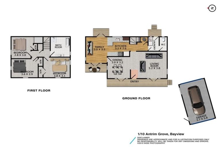 Photo of property in 1/10 Antrim Grove, Bayview, Auckland, 0629