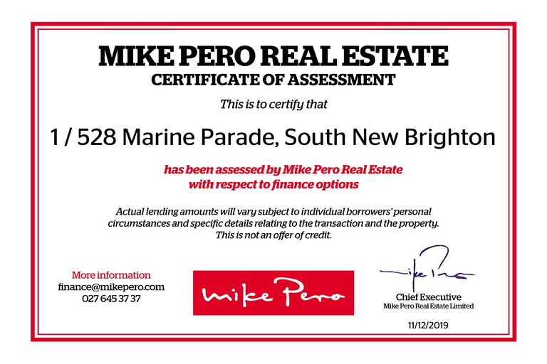 Photo of property in 1/528 Marine Parade, South New Brighton, Christchurch, 8062