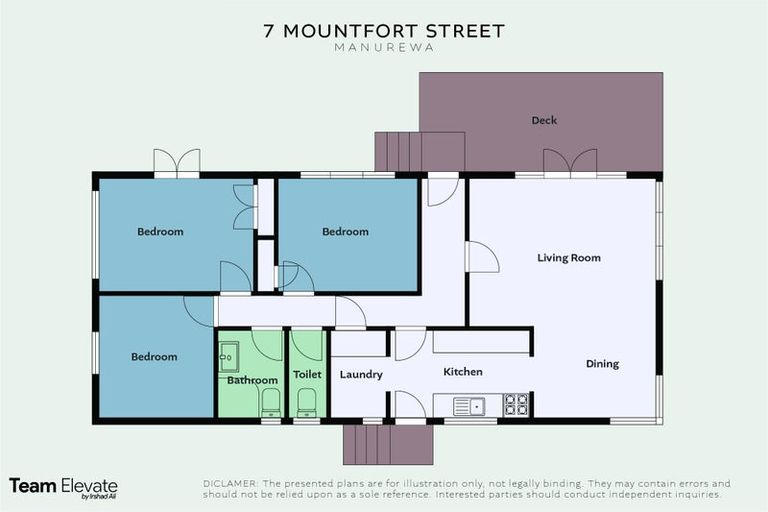 Photo of property in 7 Mountfort Street, Manurewa, Auckland, 2102