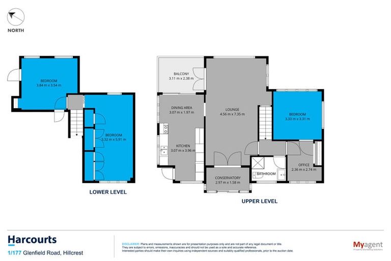 Photo of property in 1/177 Glenfield Road, Hillcrest, Auckland, 0627