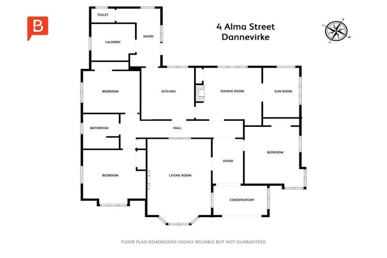 Photo of property in 4 Alma Street, Dannevirke, 4930