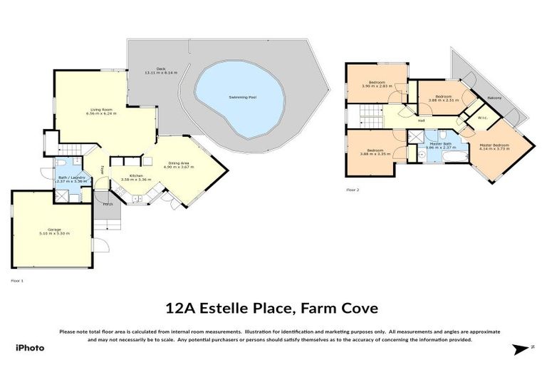 Photo of property in 12a Estelle Place, Farm Cove, Auckland, 2012