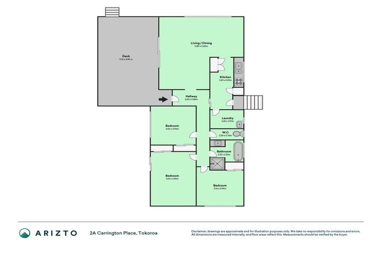Photo of property in 2a Carrington Place, Tokoroa, 3420