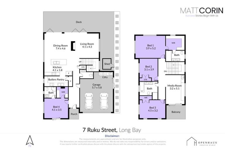 Photo of property in 7 Ruku Street, Long Bay, Auckland, 0630