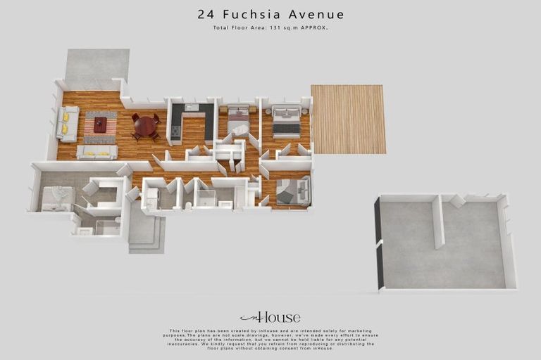 Photo of property in 24 Fuchsia Avenue, Pukete, Hamilton, 3200