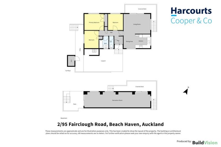Photo of property in 2/95 Fairclough Road, Beach Haven, Auckland, 0626