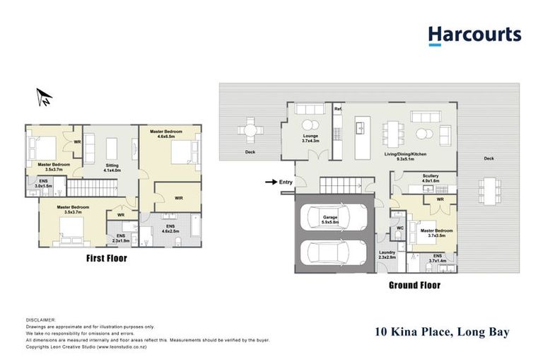 Photo of property in 10 Kina Place, Long Bay, Auckland, 0630