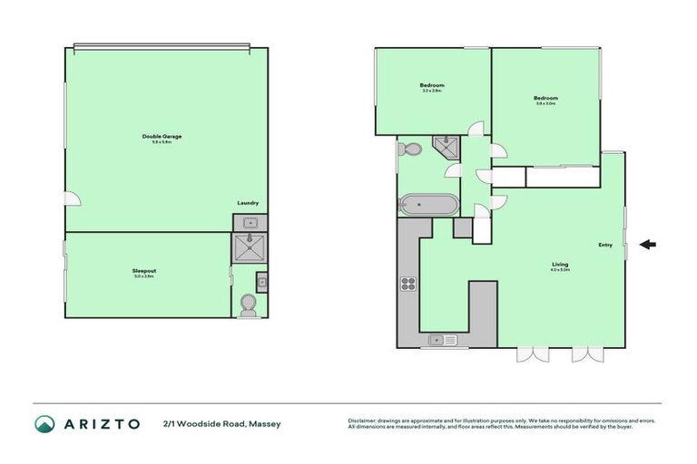 Photo of property in 2/1 Woodside Road, Massey, Auckland, 0614