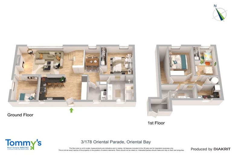 Photo of property in Matai Moana, 3/178 Oriental Parade, Oriental Bay, Wellington, 6011