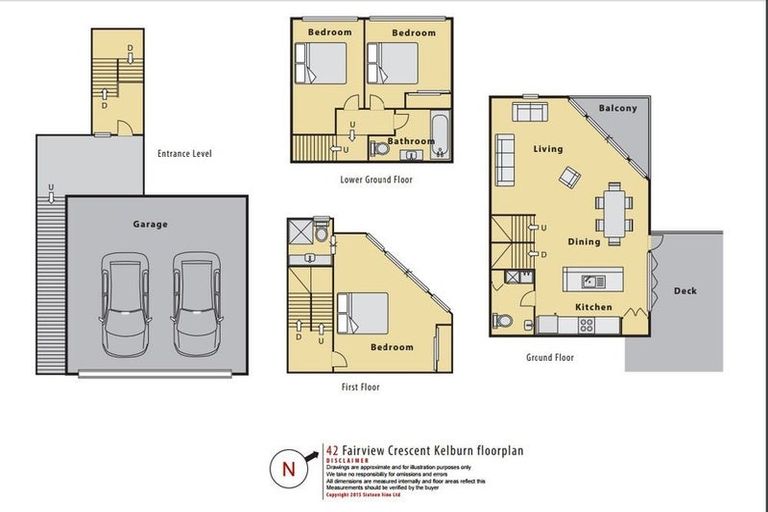 Photo of property in 42 Fairview Crescent, Kelburn, Wellington, 6012