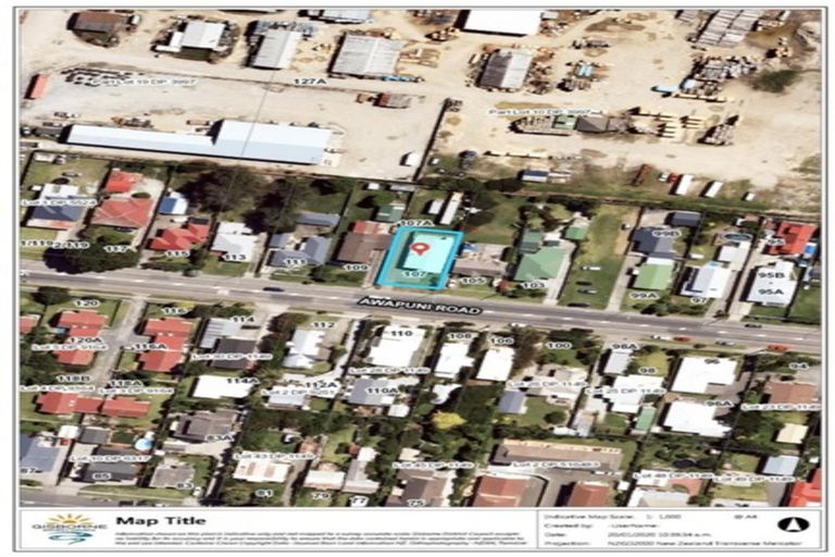 Photo of property in 107 Awapuni Road, Awapuni, Gisborne, 4010