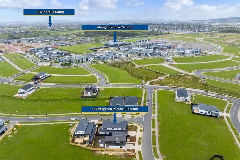 Photo of property in 45 Evergreen Parade, Rosehill, Papakura, 2113