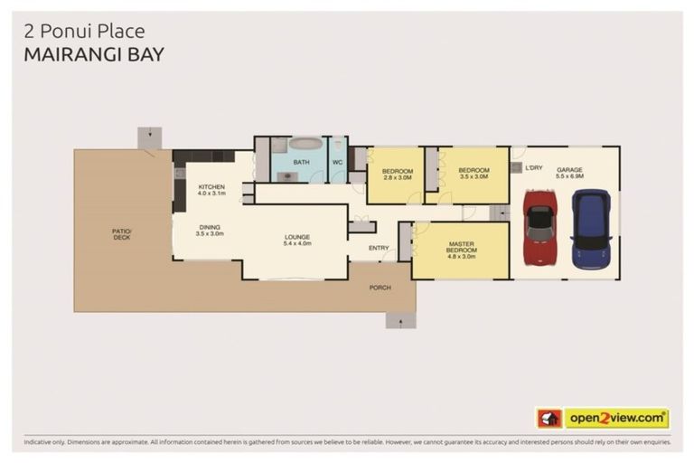 Photo of property in 2 Ponui Place, Mairangi Bay, Auckland, 0630