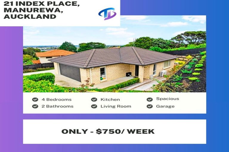 Photo of property in 21 Index Place, Manurewa, Auckland, 2105
