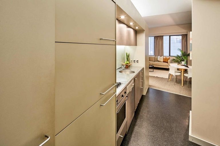 Photo of property in Gerondis Bldg Apartments, 108/60 Willis Street, Wellington Central, Wellington, 6011