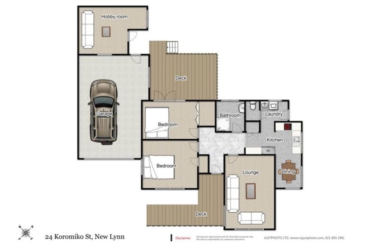 Photo of property in 24 Koromiko Street, New Lynn, Auckland, 0600